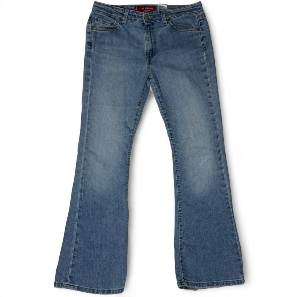 Levi's 519 Low Rise Flare Jeans Women’s Size 9 Jr Y2K Denim